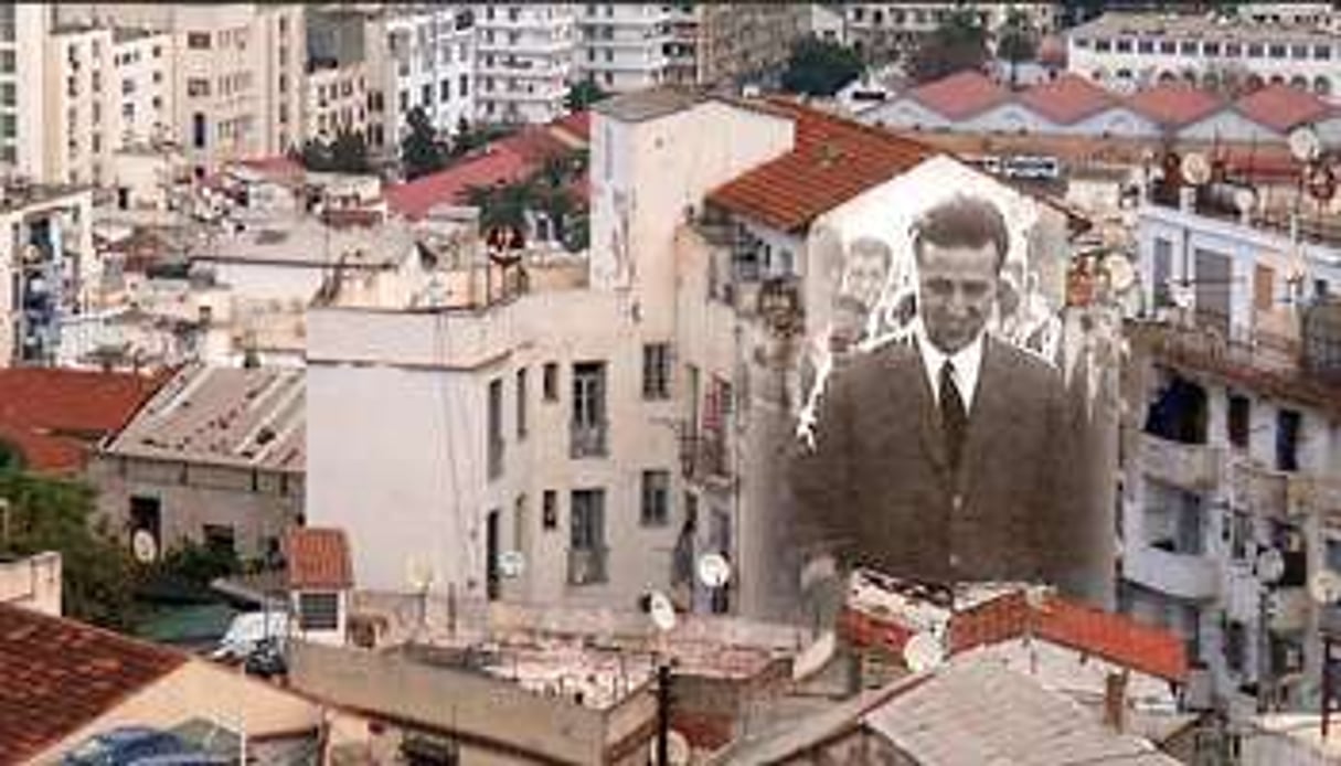 Représentation du premier président, Ben Bella, dans les rues d’Alger. © France 5W