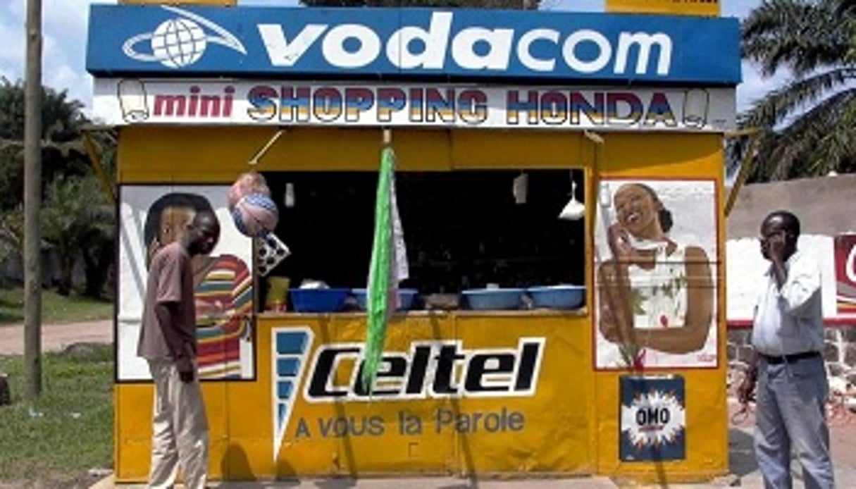Présent en RD Congo depuis 2002, Vodacom compte environ 7 millions d’abonnés. DR