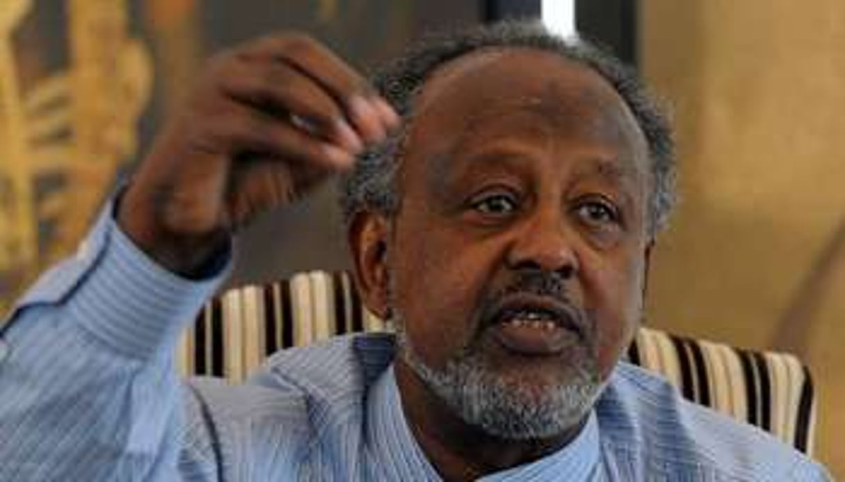 Ismaïl Omar Guelleh, l’un des rares membres du RPP à garder son poste : chef du parti. © afp.com/Simon Maina