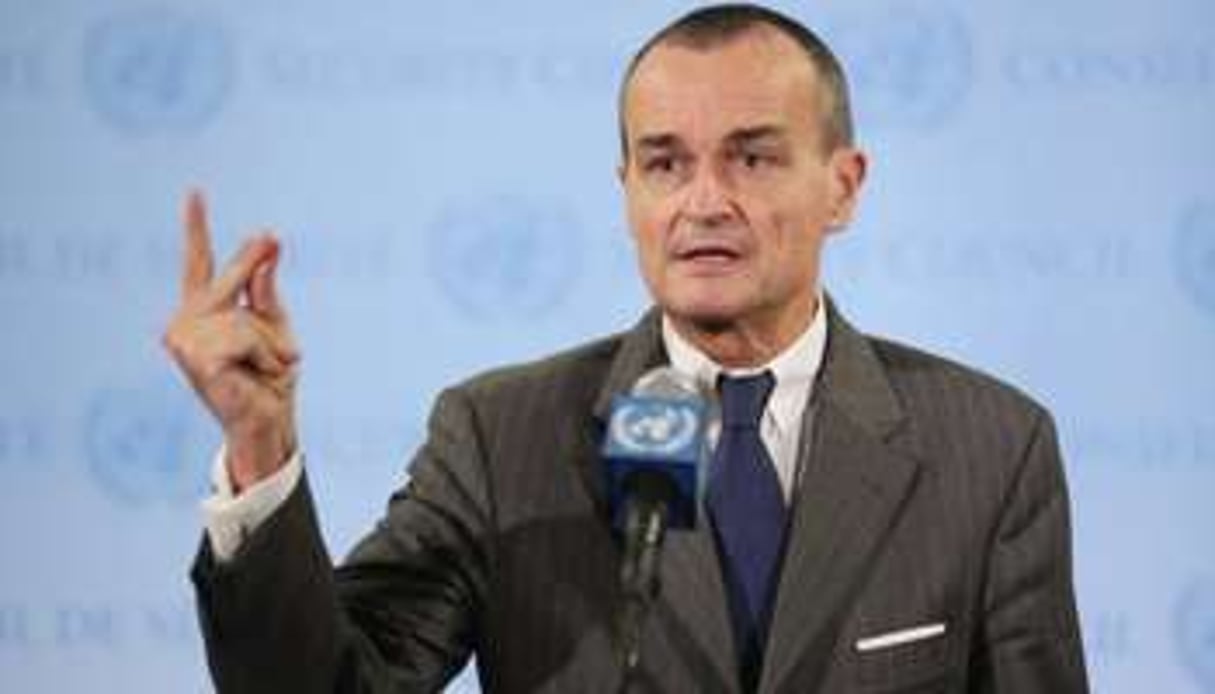 L’ambassadeur français à l’ONU, le 2 août 2012 au siège de l’ONU. © Getty Images/AFP/Archives – Mario Tama