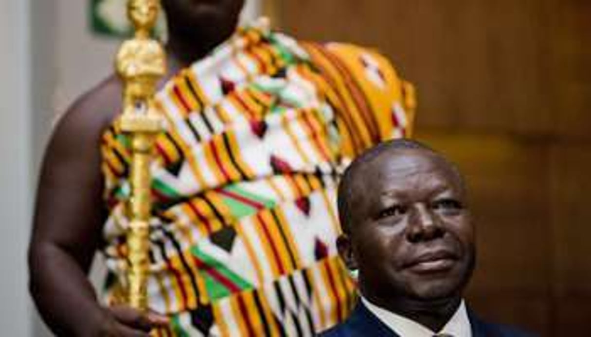 Le roi ghanéen Otumfuo Osei Tutu II à Oslo, le 11 octobre 2012. © Reuters