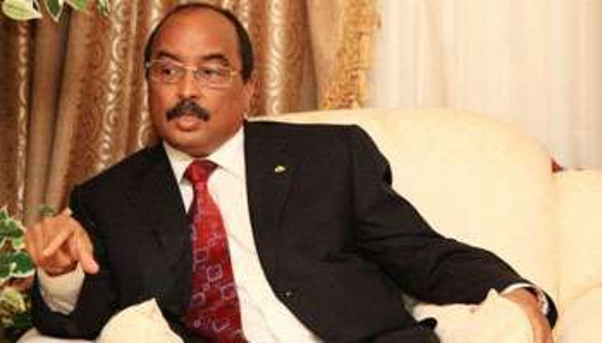 Le président mauritanien Mohamed Ould Abdel Aziz en juin 2011. © AFP