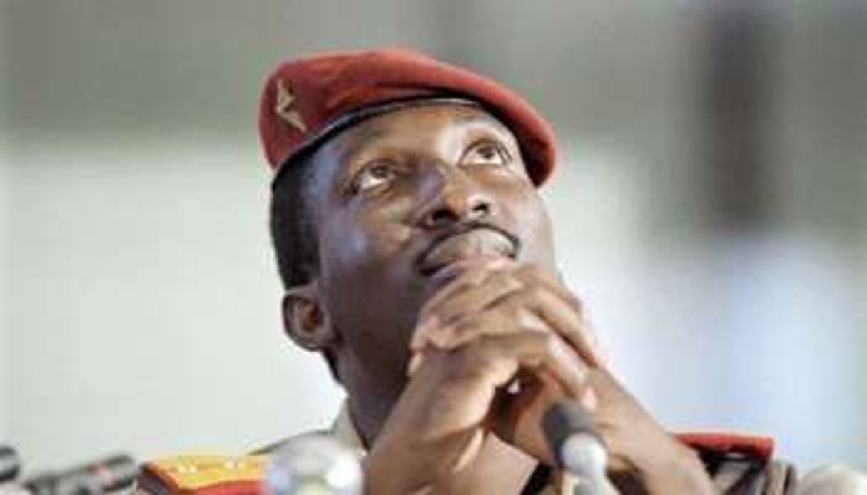 Plus que jamais, le souvenir de Thomas Sankara inspire la jeunesse africaine. © AFP