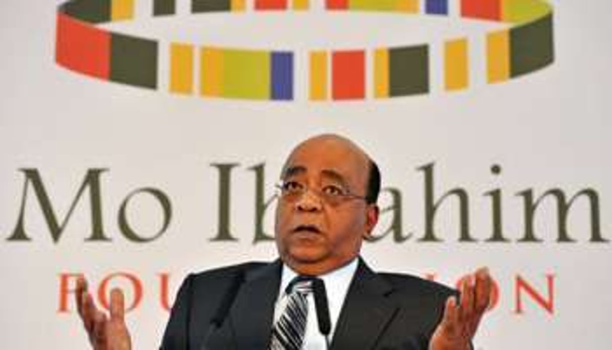 Mo Ibrahim a fait fortune dans la téléphonie mobile. © AFP