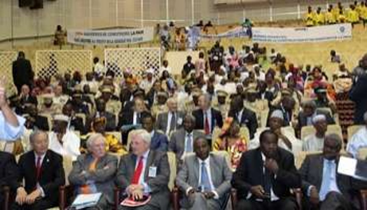 Des représentants de la communauté internationale réunis à Bamako, le 19 octobre 2012. © AFP