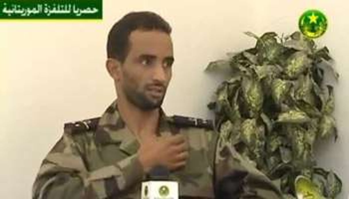 El Hadj Ould H’moudi lors de son interview sur la télévision nationale mauritanienne. © Capture d’écran/YouTube