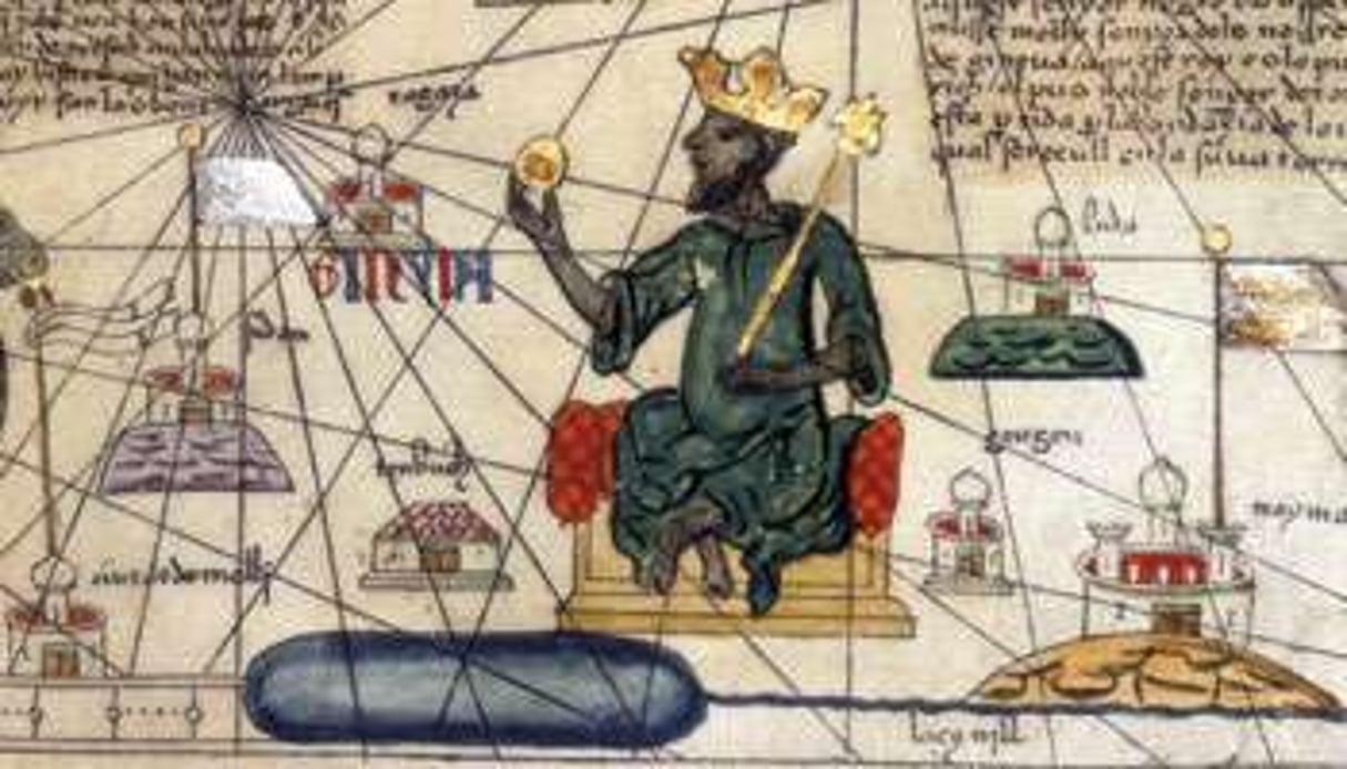 Kankan Moussa a régné sur l’empire du Mali au XIVe siècle. © British Library/Robana/Leemage