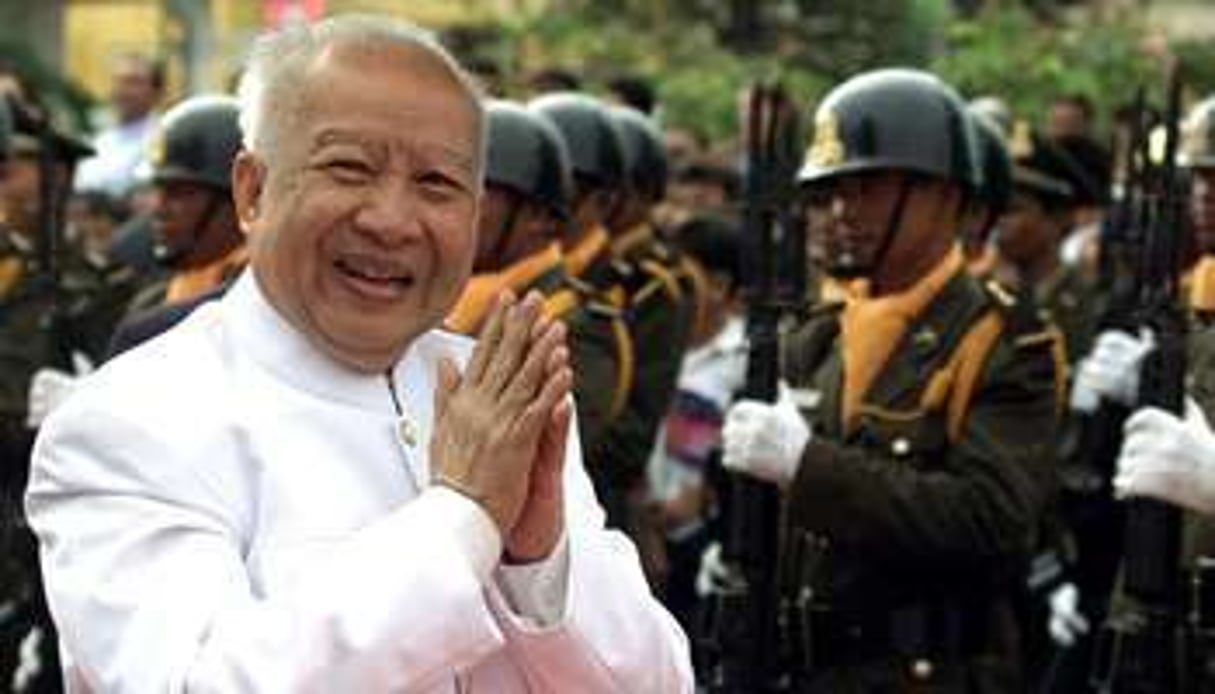 Norodom Sihanouk a été roi du Cambodge pendant plus de 60 ans. © Reuters