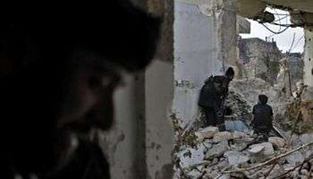Des rebelles syriens, le 31 octobre 2012 à Alep. © AFP