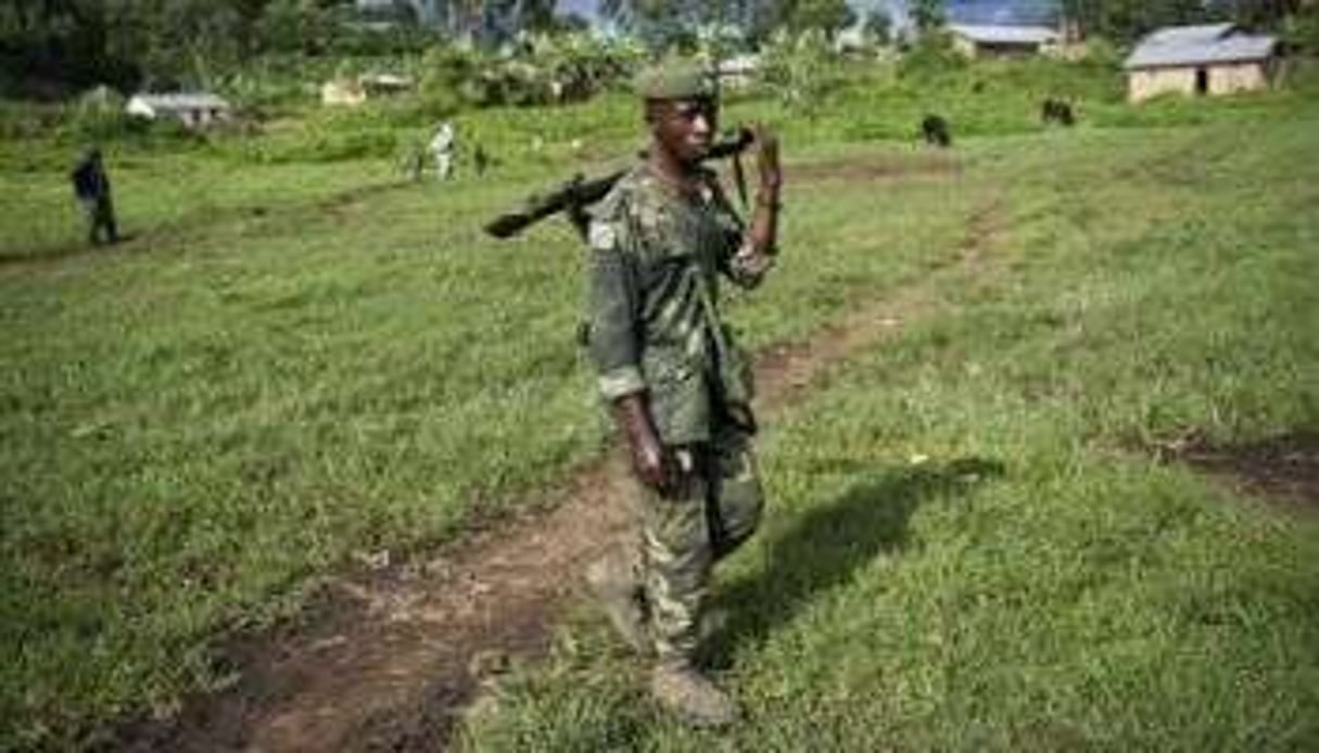 La zone de Kibati est contrôlée par l’armée congolaise, en lutte contre le M23. © AFP