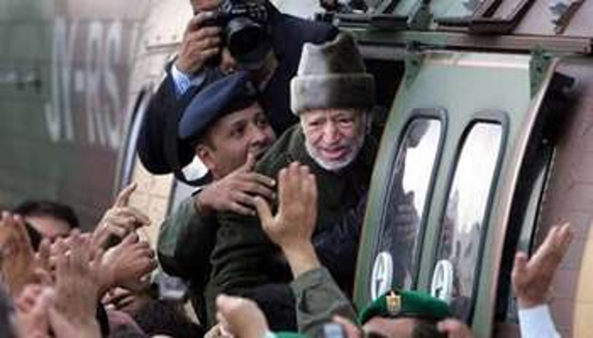 La dépouille de l’ancien leader palestinien sera exhumée le 26 novembre. © AFP