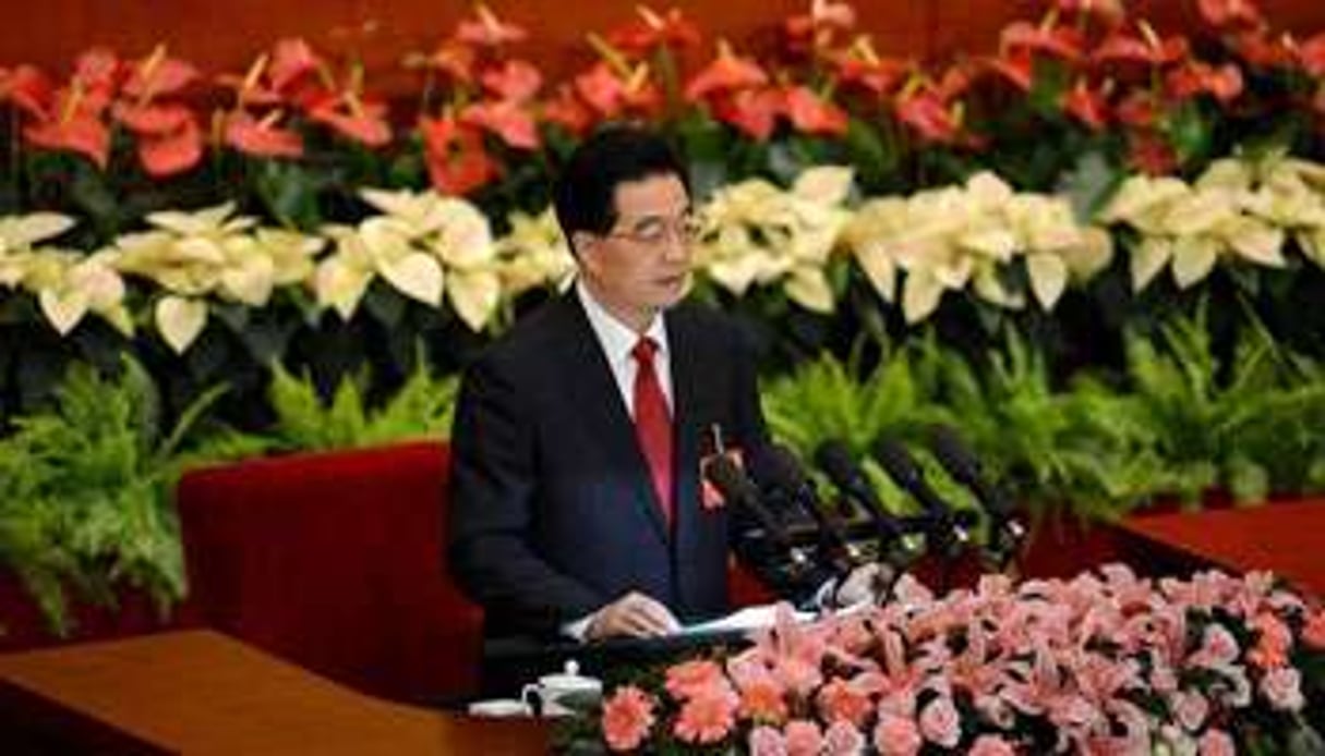 Le président chinois Hu Jintao, le 8 novembre à Pékin. © AFP