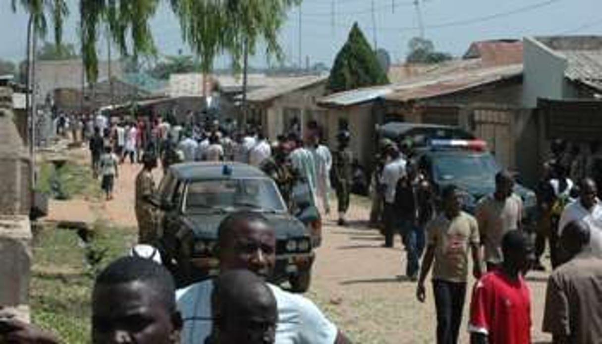 L’armée nigériane en patrouille à Kaduna. © AFP