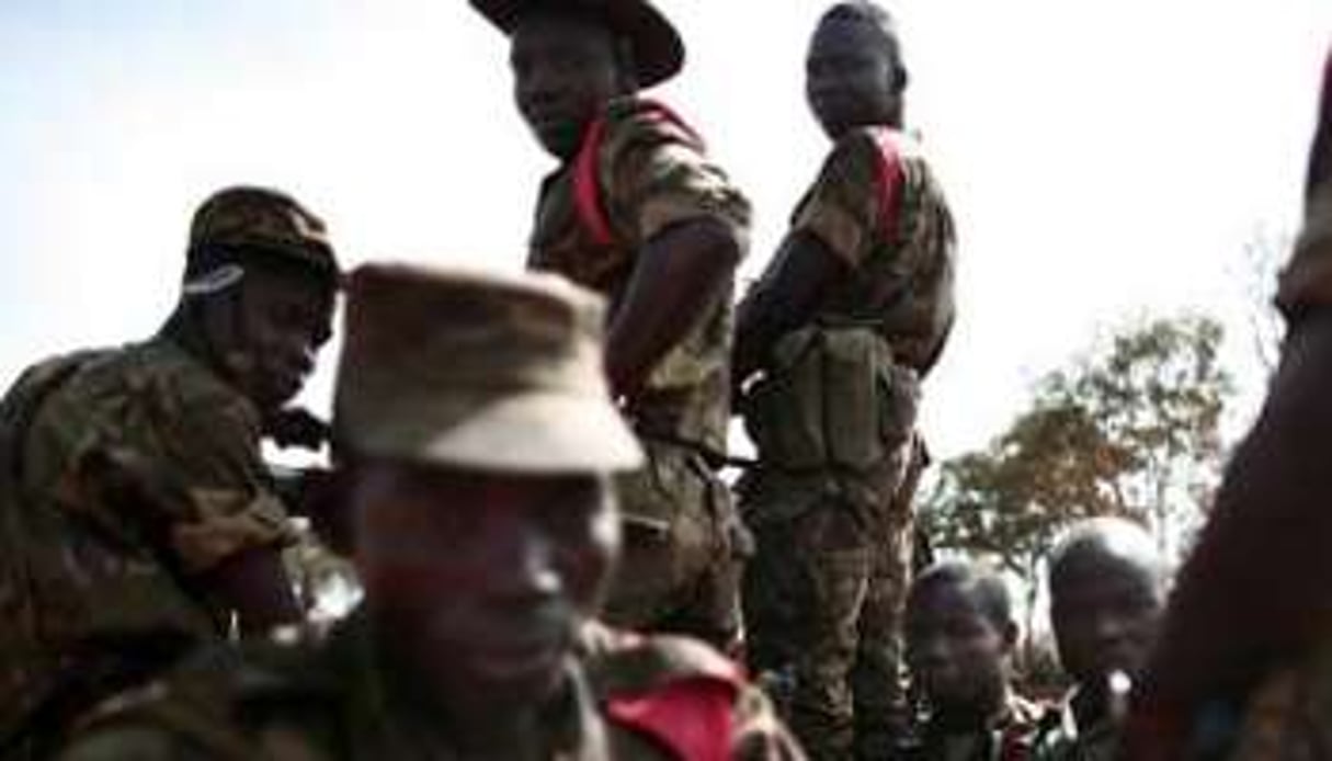 Des soldats centrafricains. © AFP