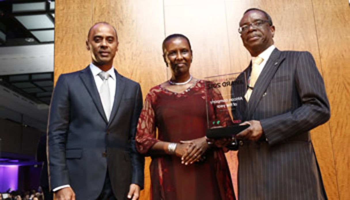 Ecobank a été nommé entreprise africaine de l’année. @ Bruno Levy/AfricaCEOForum2012