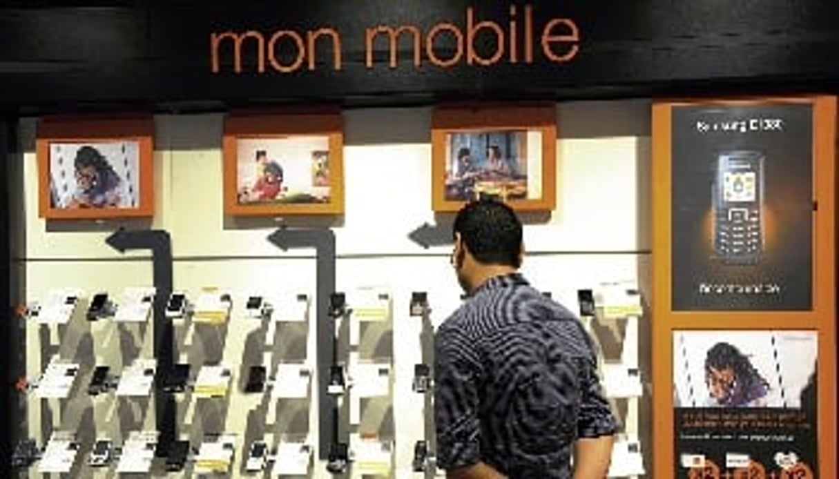 Premier à proposer une offre 3G en Tunisie, Orange a été rejoint par Tunisie Télécom, puis Tunisiana. © Fethi Belaid/AFP