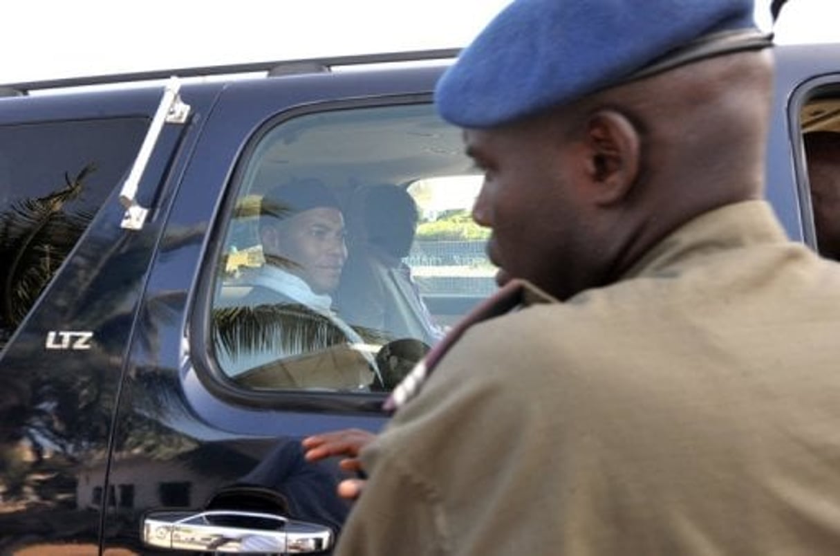 Sénégal: fin de l’audition de Karim Wade, fils de l’ex-président Abdoulaye Wade © AFP