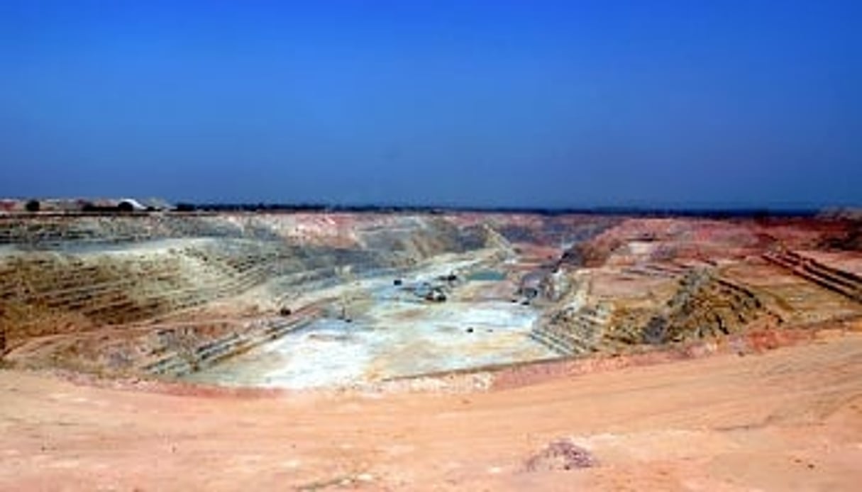 Située dans l’ouest du Mali, la mine de Sadiola n’est pas affectée par la partition du pays. © David Newton