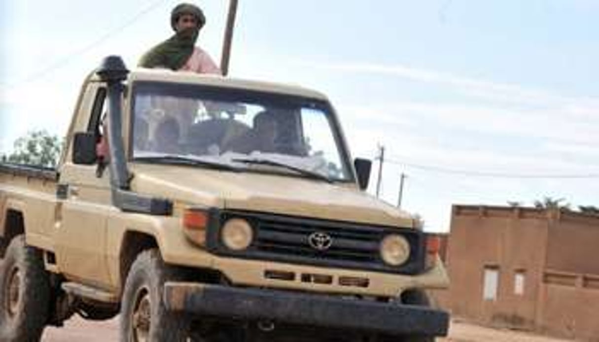 Des combattants d’un groupe islamiste près de Gao, dans le nord du Mali, le 21 septembre 2012. © AFP
