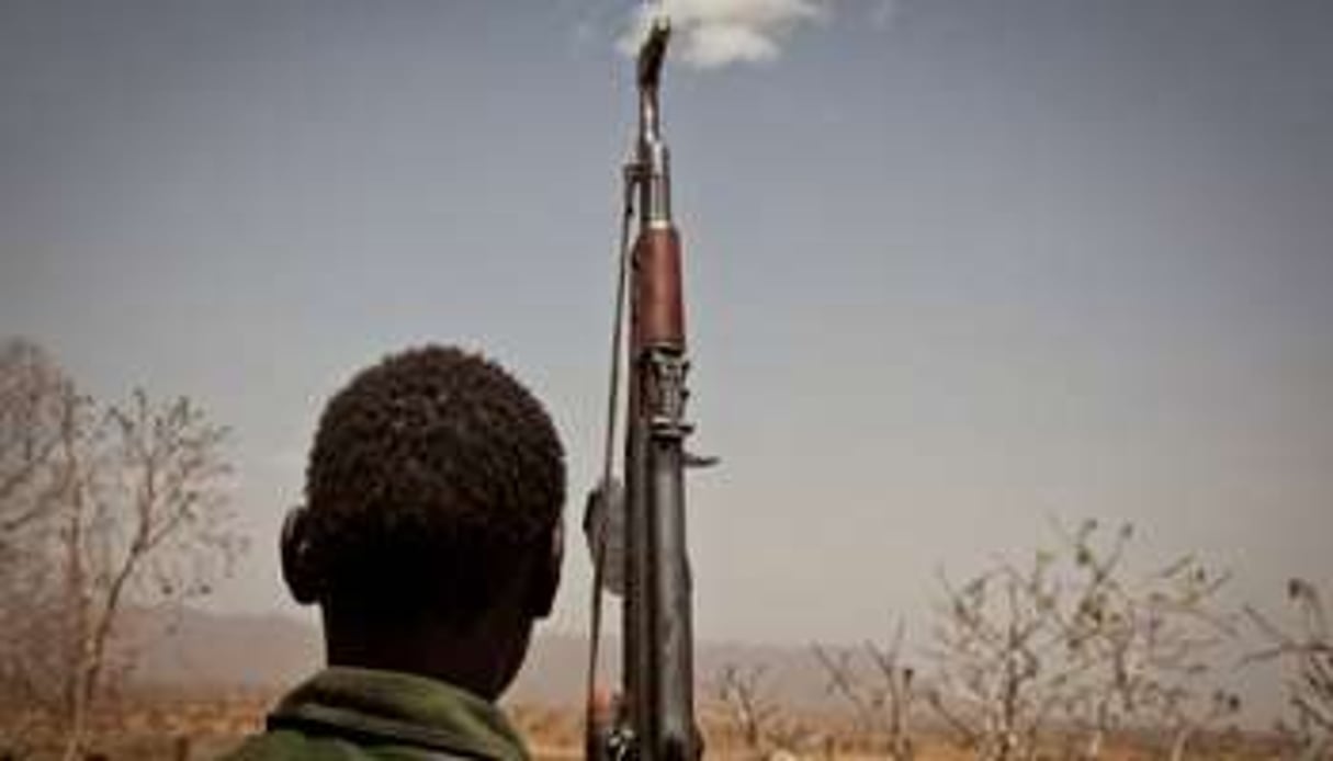 Un soldat de l’armée sud-soudanaise. © AFP