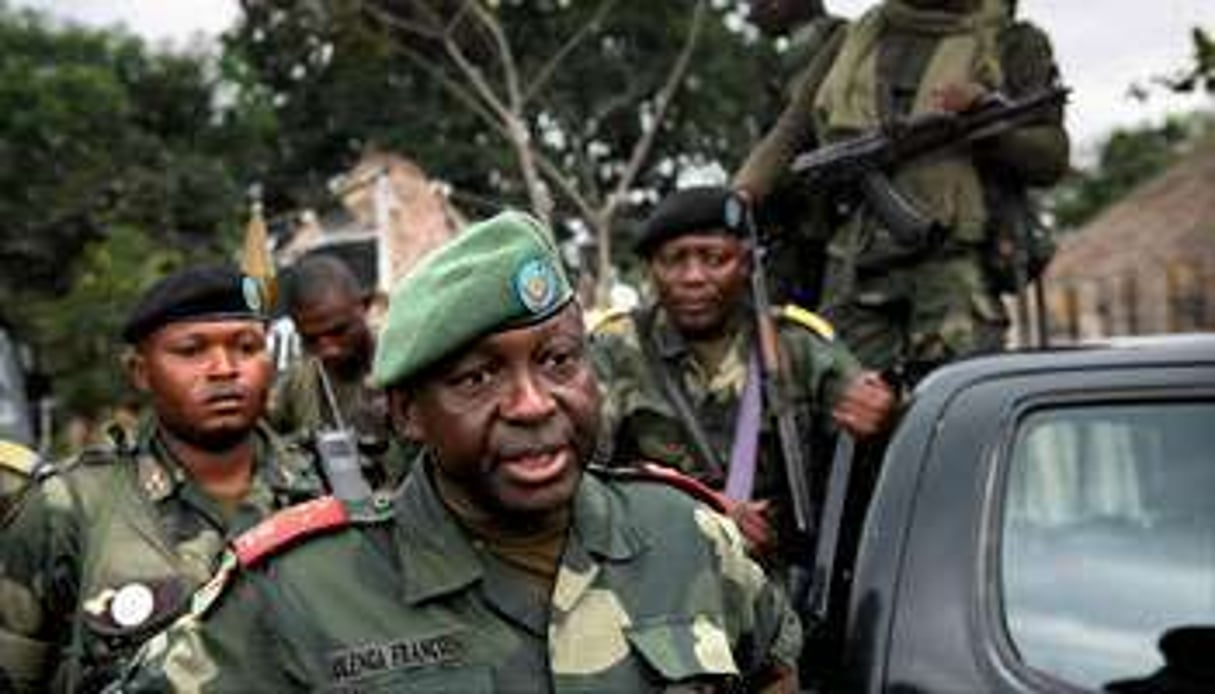 Le lieutenant-général Olenga. © Tony Karumba/AFP