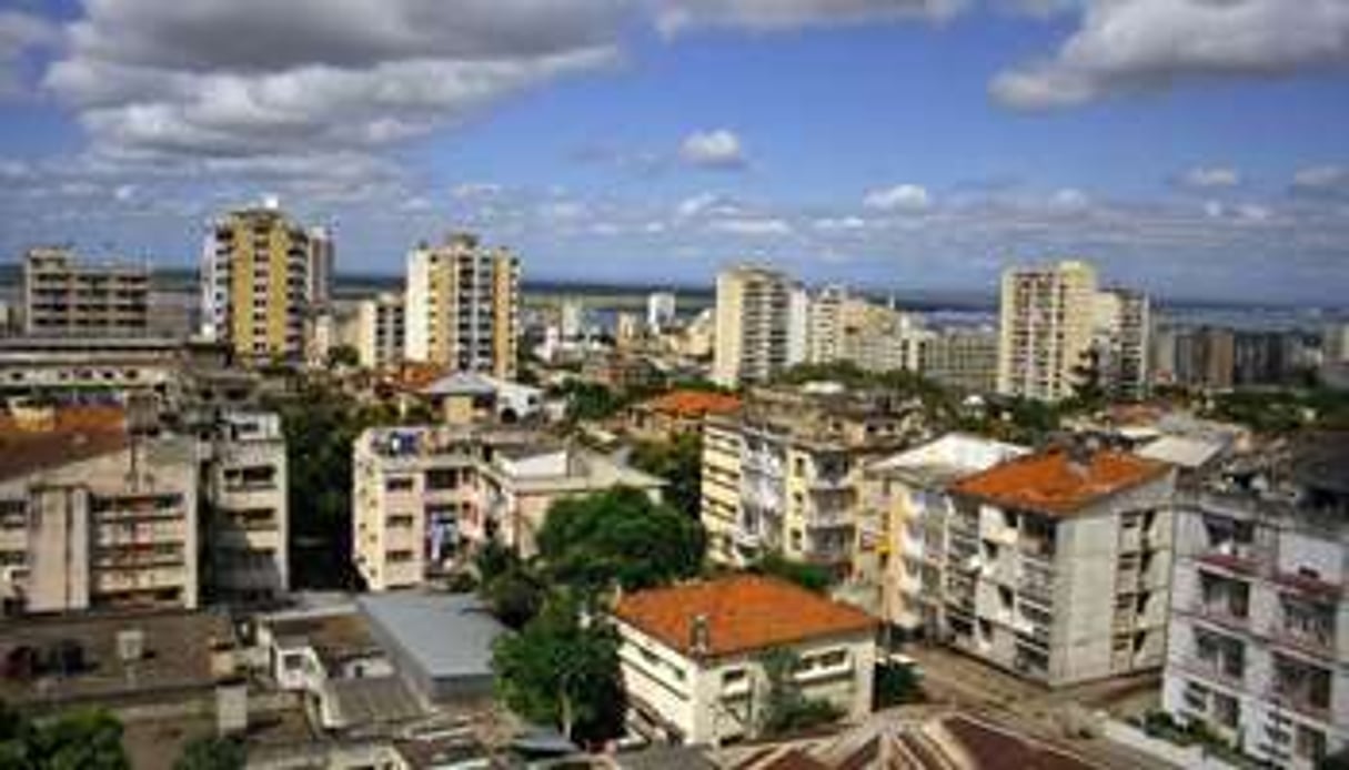 Maputo, la capitale du Mozambique, qui grimpe au 165e rang. © AFP