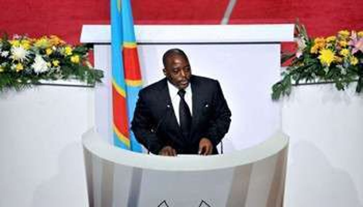 e président congolais Joseph Kabila, le 15 décembre. © AFP
