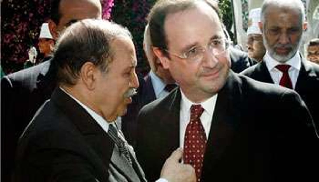 Juillet 2006. Première rencontre avec le président algérien. © Fayez Nureldine/AFP