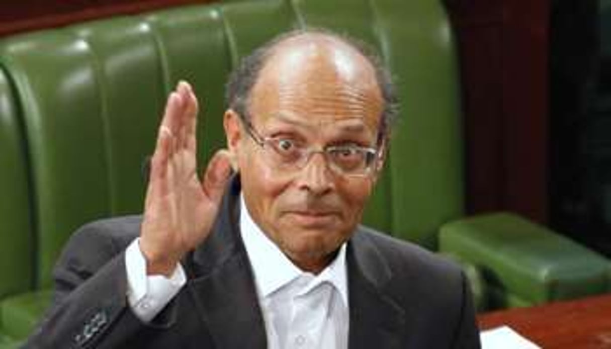 Le président de la république tunisienne, Moncef Marzouki. © Reuters