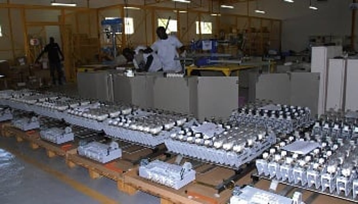 Une usine d’assemblage de tableaux électriques a récemment été installée. © Matforce