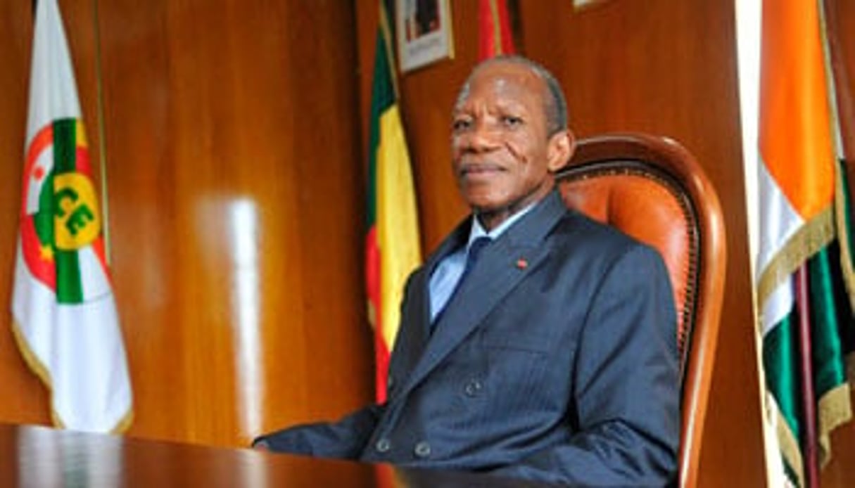 L’ancien ministre d’Houphouët-Boigny, à Abidjan, le 6 décembre 2012. © Olivier/JA