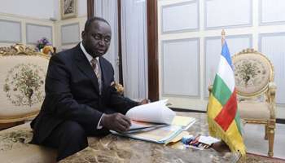 Le président centrafricain, François Bozizé. © Vincent Fournier pour J.A.