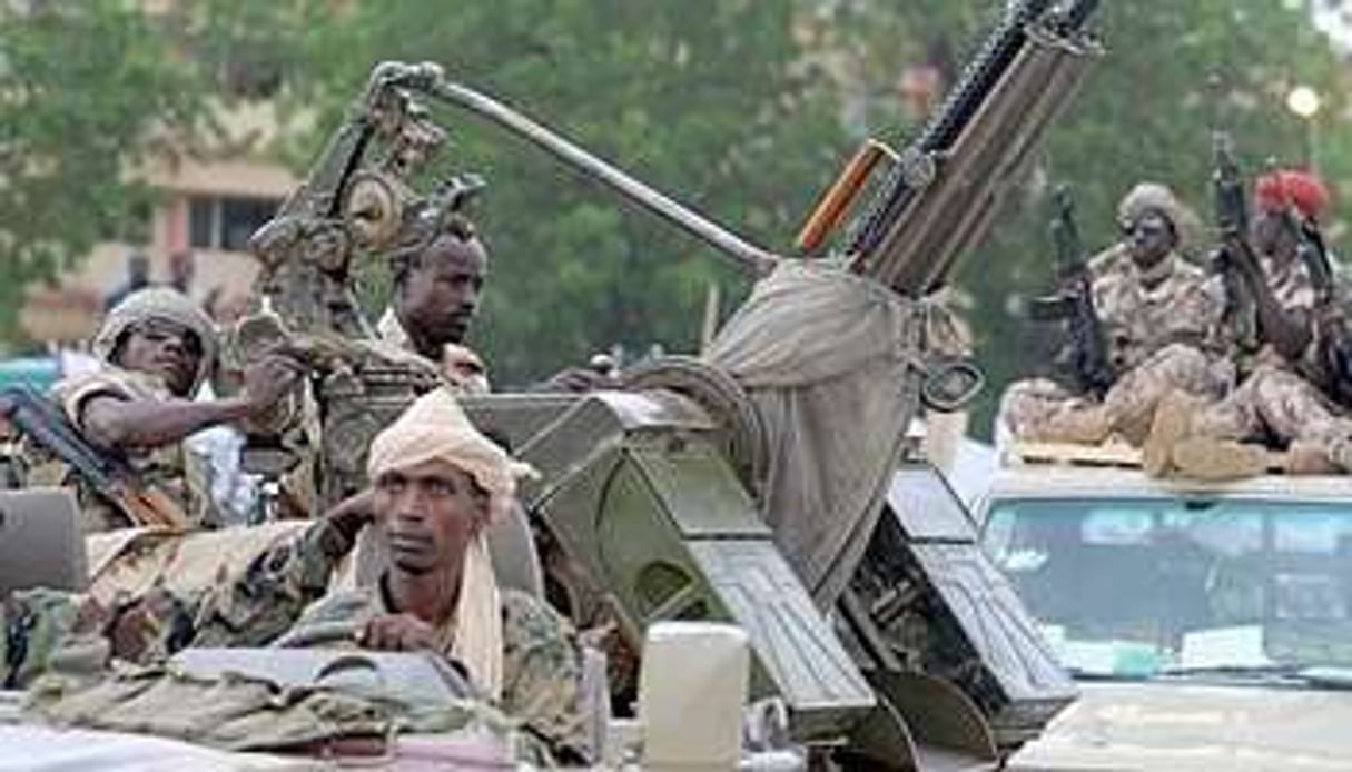 Des soldats de l’armée régulière centrafricaine. © AFP
