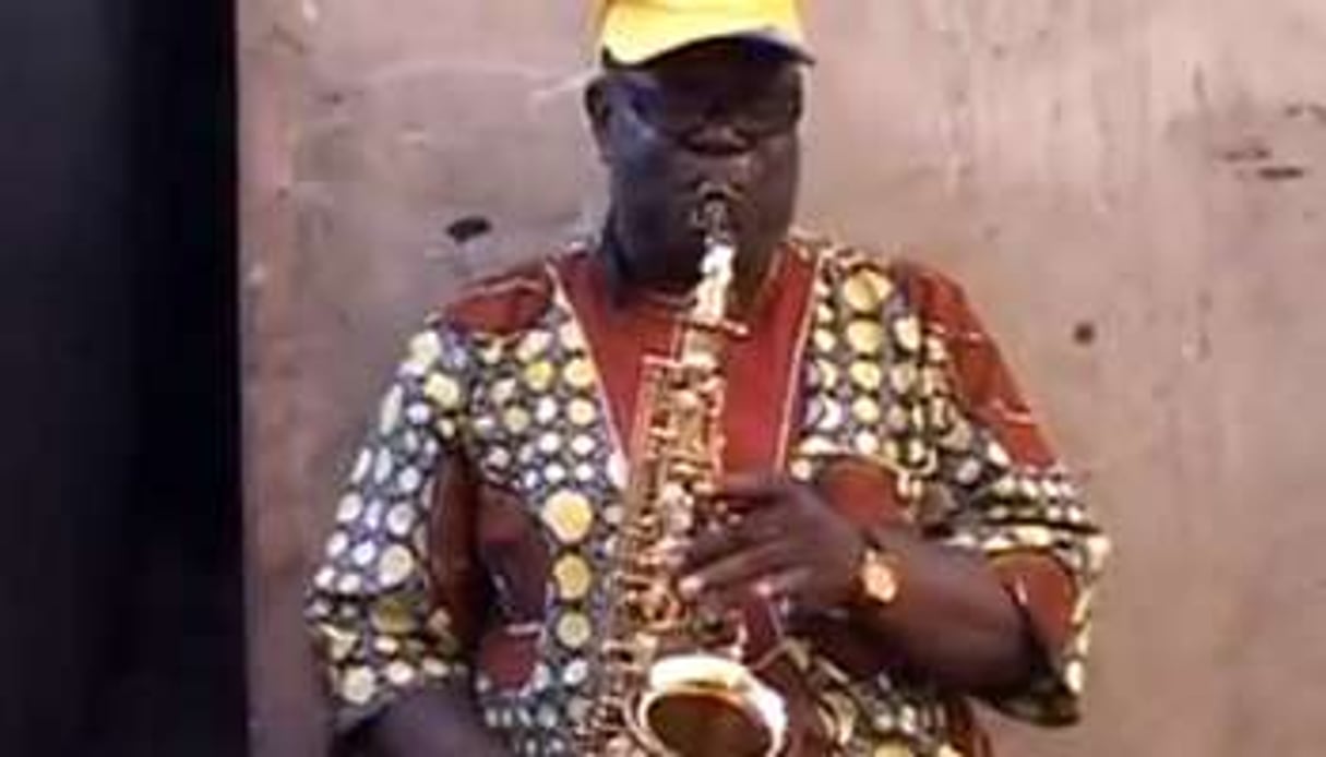 Le saxophoniste Mélomé Clément, en 2009. © Capture d’écran Youtube