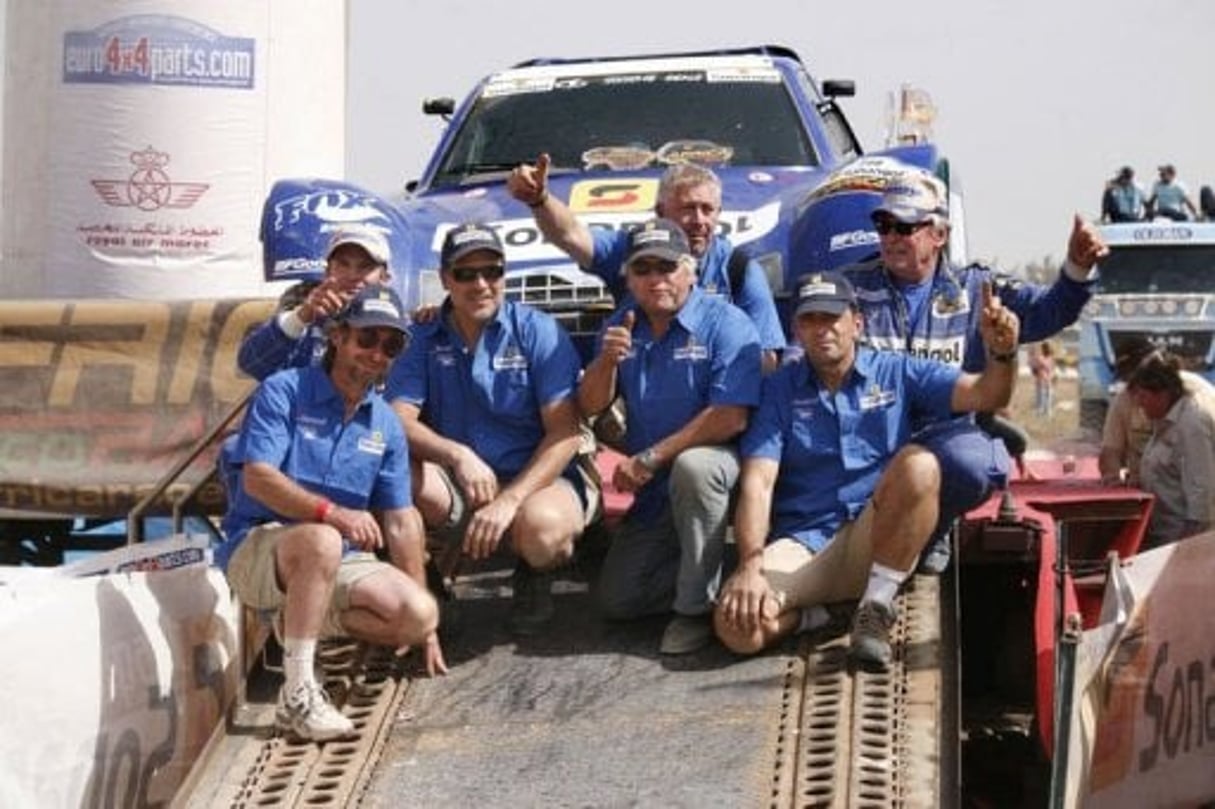 Rallye Africa Eco Race: Jean-Louis Schlesser vainqueur © AFP