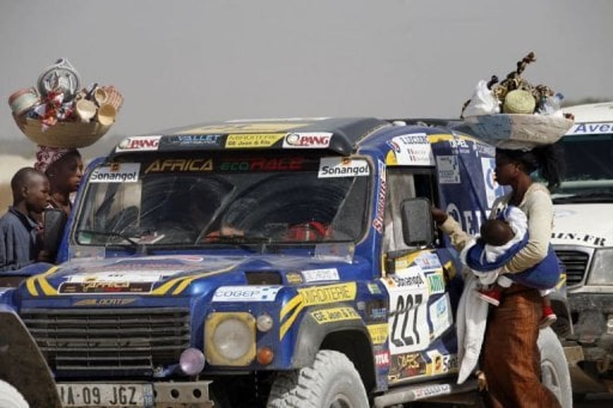 Africa Eco Race, le rallye qui prend doucement la place du Dakar en Afrique. © AFP