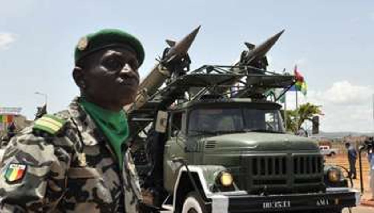 Un soldat de l’armée malienne. © AFP