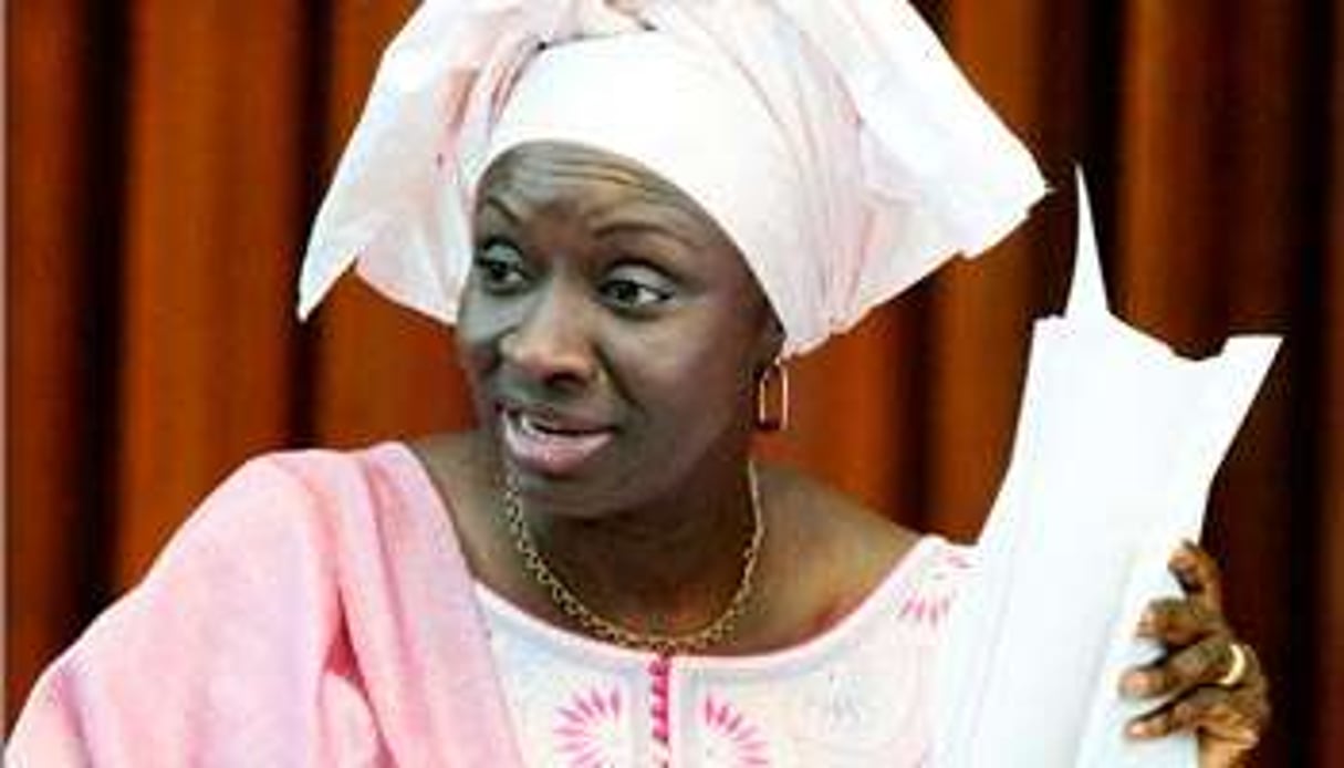 Si Habré est un jour jugé, ce sera aussi grâce à Aminata Touré. © SEYLLOU/AFP