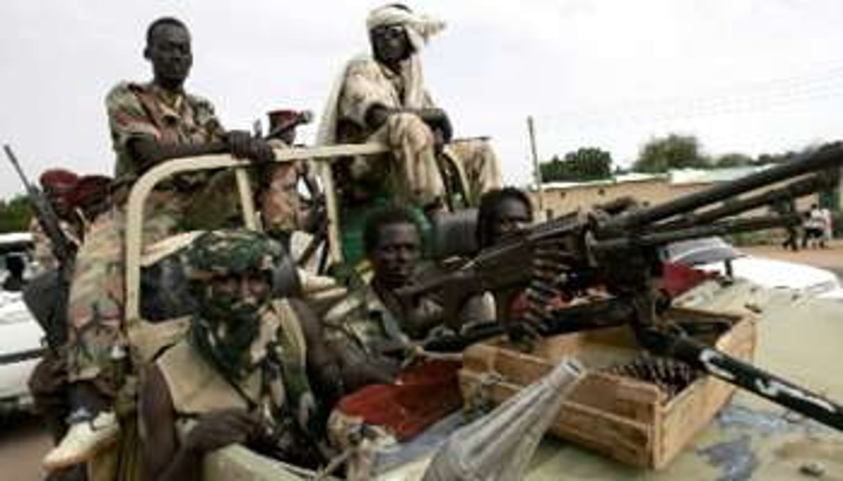 Des rebelles au Darfour. © AFP