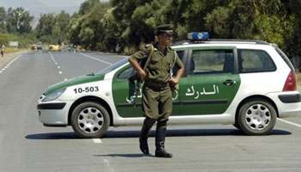Un policier algérien. © AFP