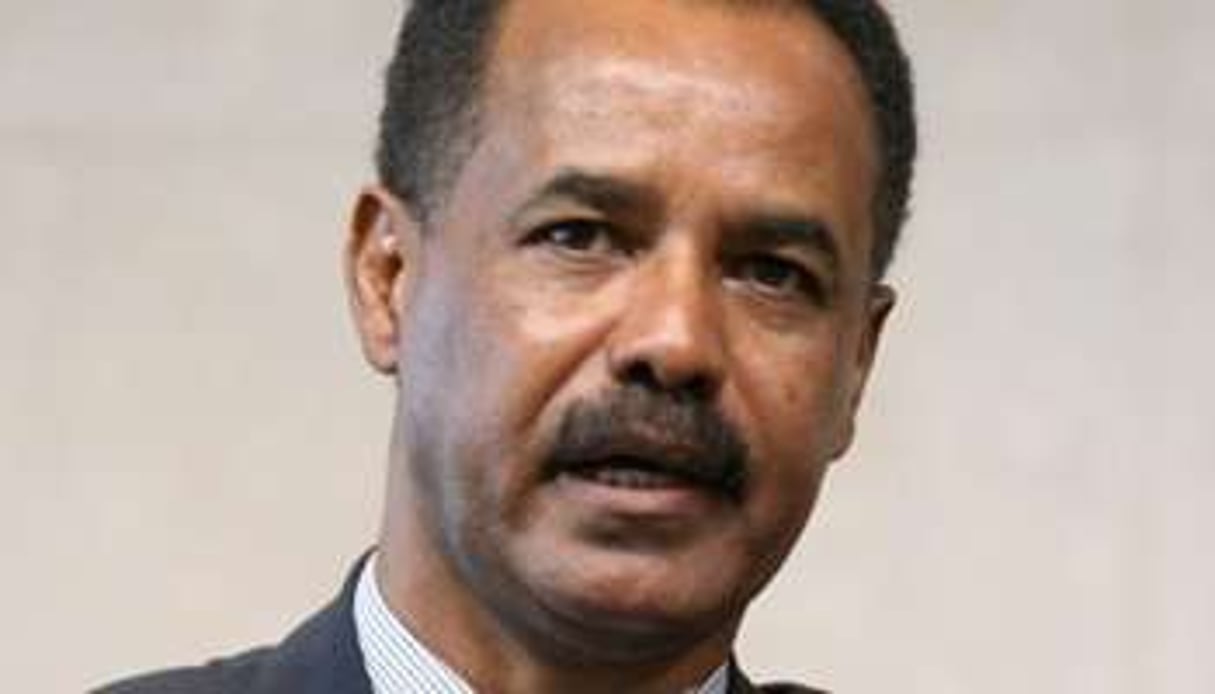 Le président de l’Érythrée, Issaias Afeworki, dirige le pays d’une main de fer. © AFP / Gérard Cerles