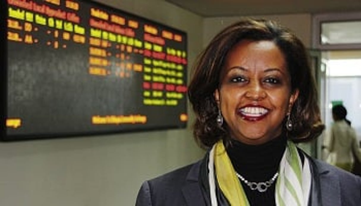 L’Éthiopienne Eleni Gabre-Madhin a passé près de cinq années à la tête de l’ECX. © Pete Lewis/DFID
