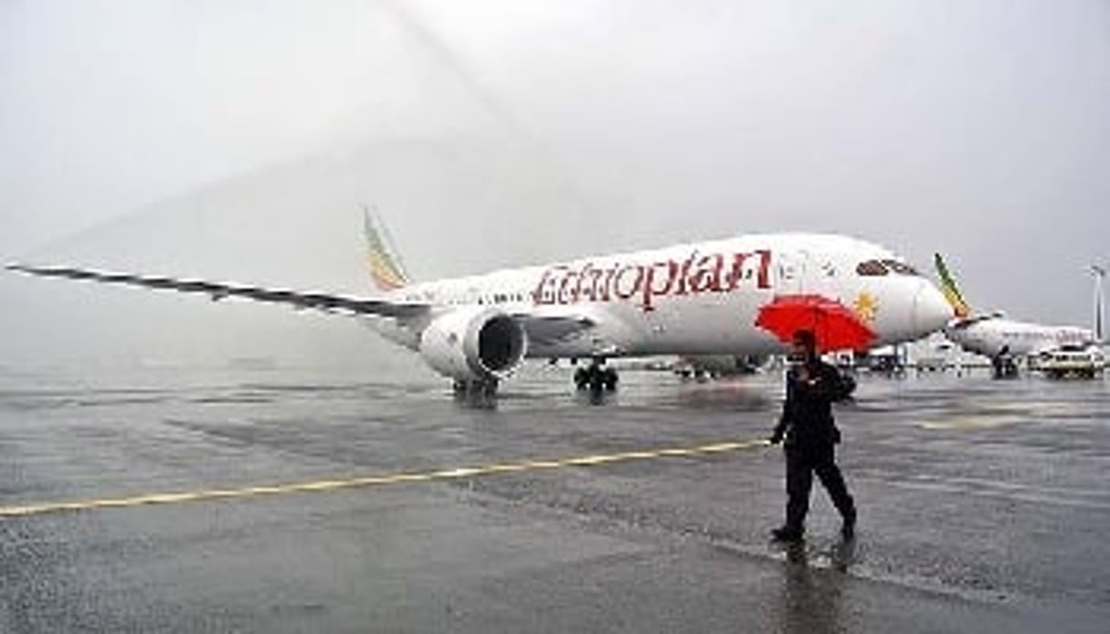 Ethiopian est pour l’instant la seule compagnie africaine à disposer de 787. © AFP