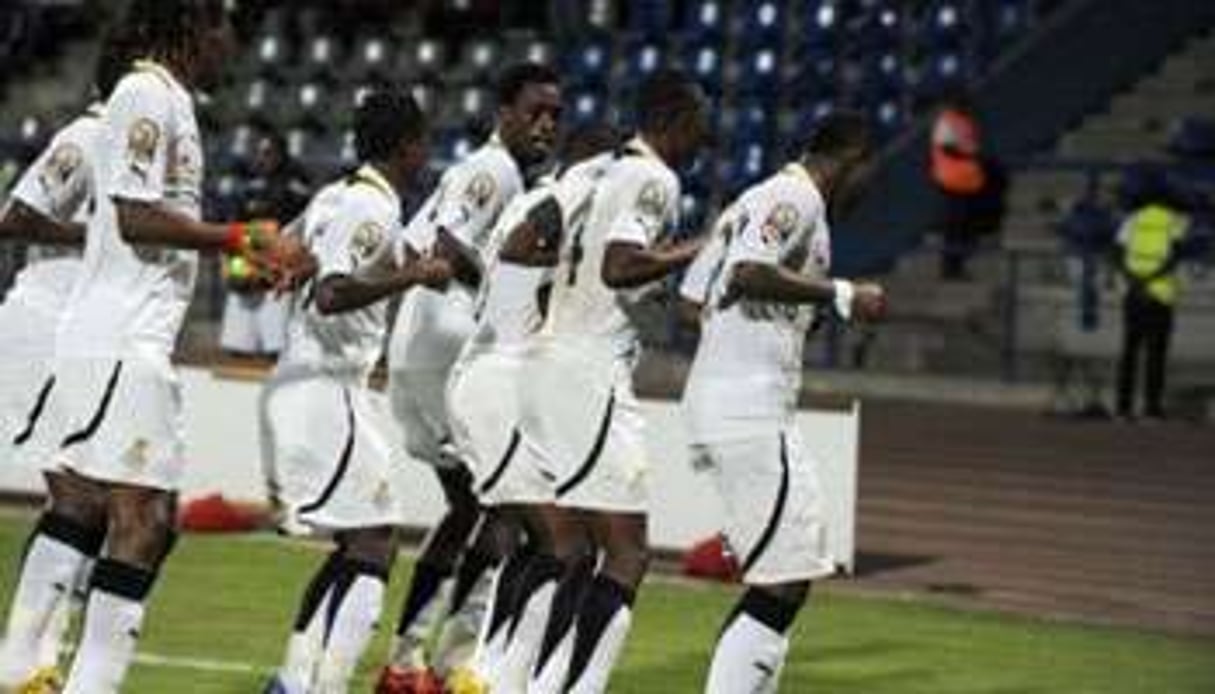 Le Ghana s’est qualifié pour les quarts de finale de la CAN 2013. © AFP