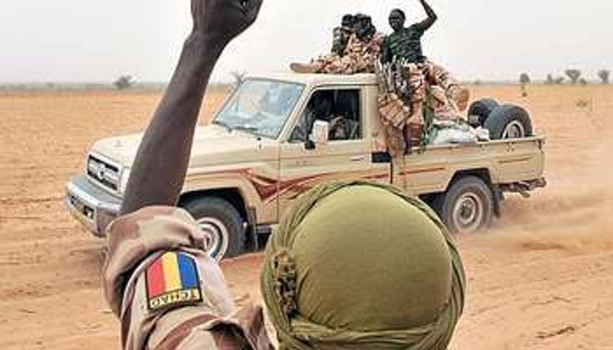 Des soldats tchadien en 2009. © AFP