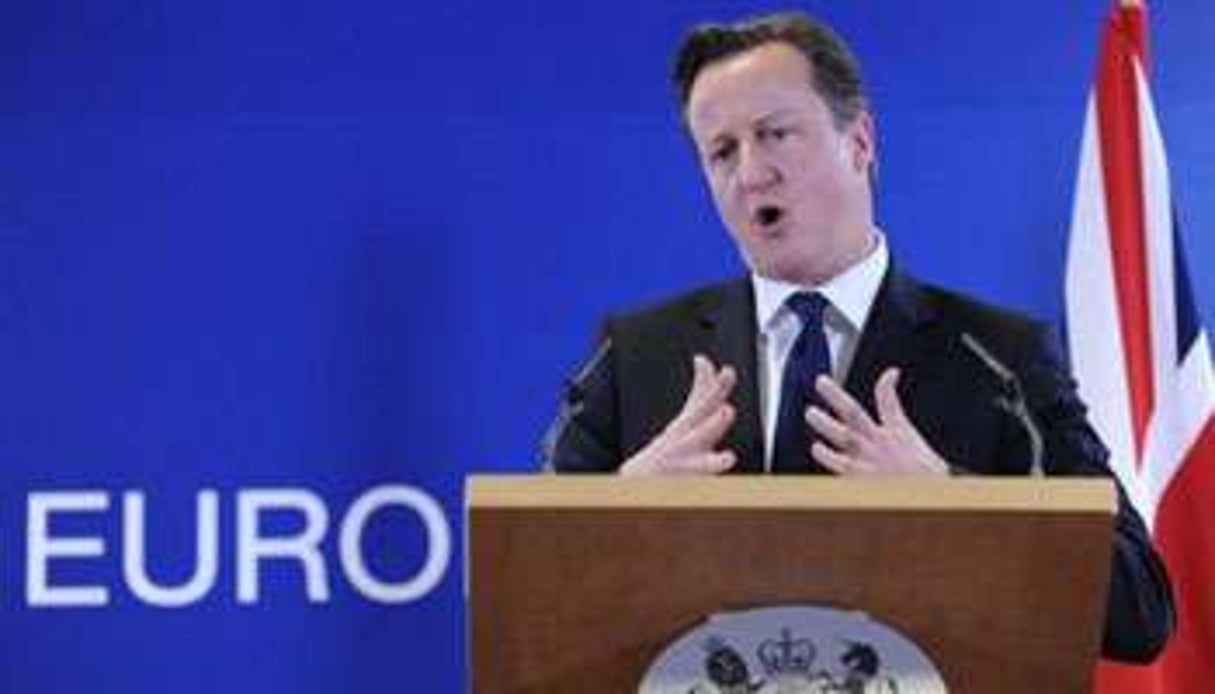 Le Premier ministre britaninique, David Cameron. © AFP