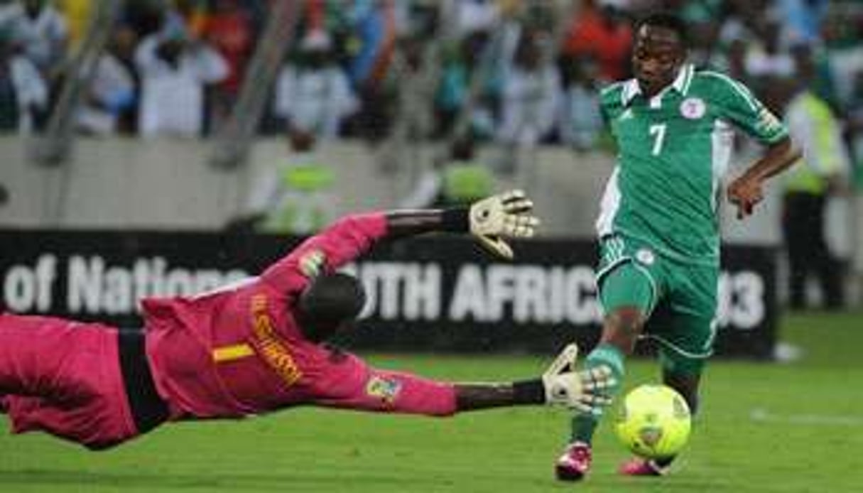 Le Nigeria affrontera le Burkina Faso en finale de la CAN. © AFP