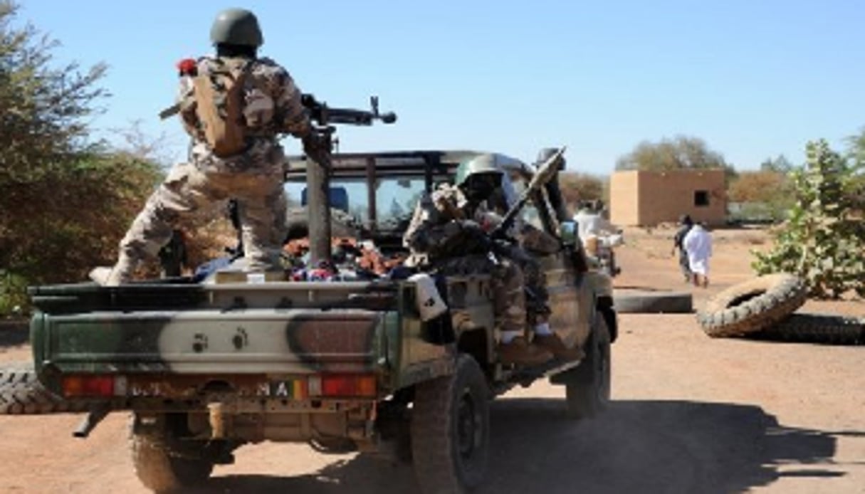 Des soldats maliens, le 8 février 2013 à Gao. © AFP