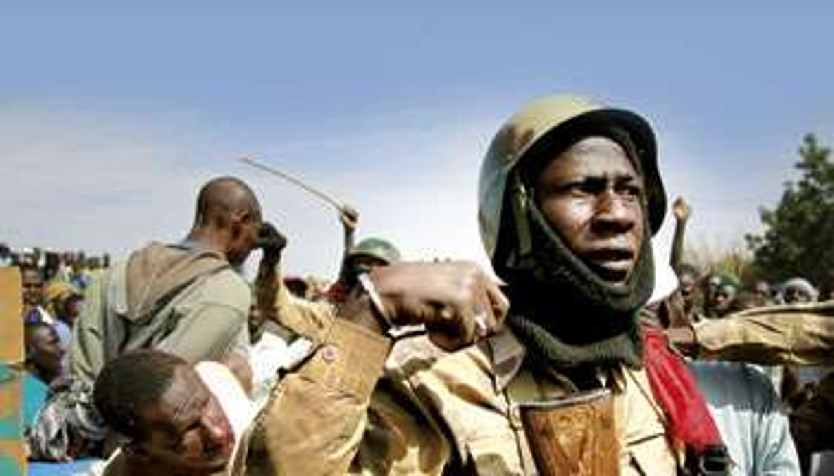 L’armée malienne a dû intervenir à Gao, le 29 janvier. © Jerome Delay/Sipa