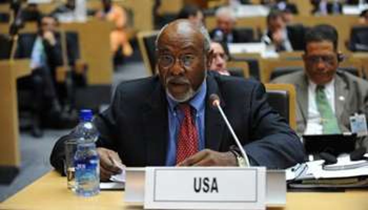 Le secrétaire d’État adjoint pour l’Afrique, Johnnie Carson, le 29 janvier 2013. © AFP